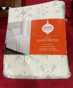 Queen flannel sheet