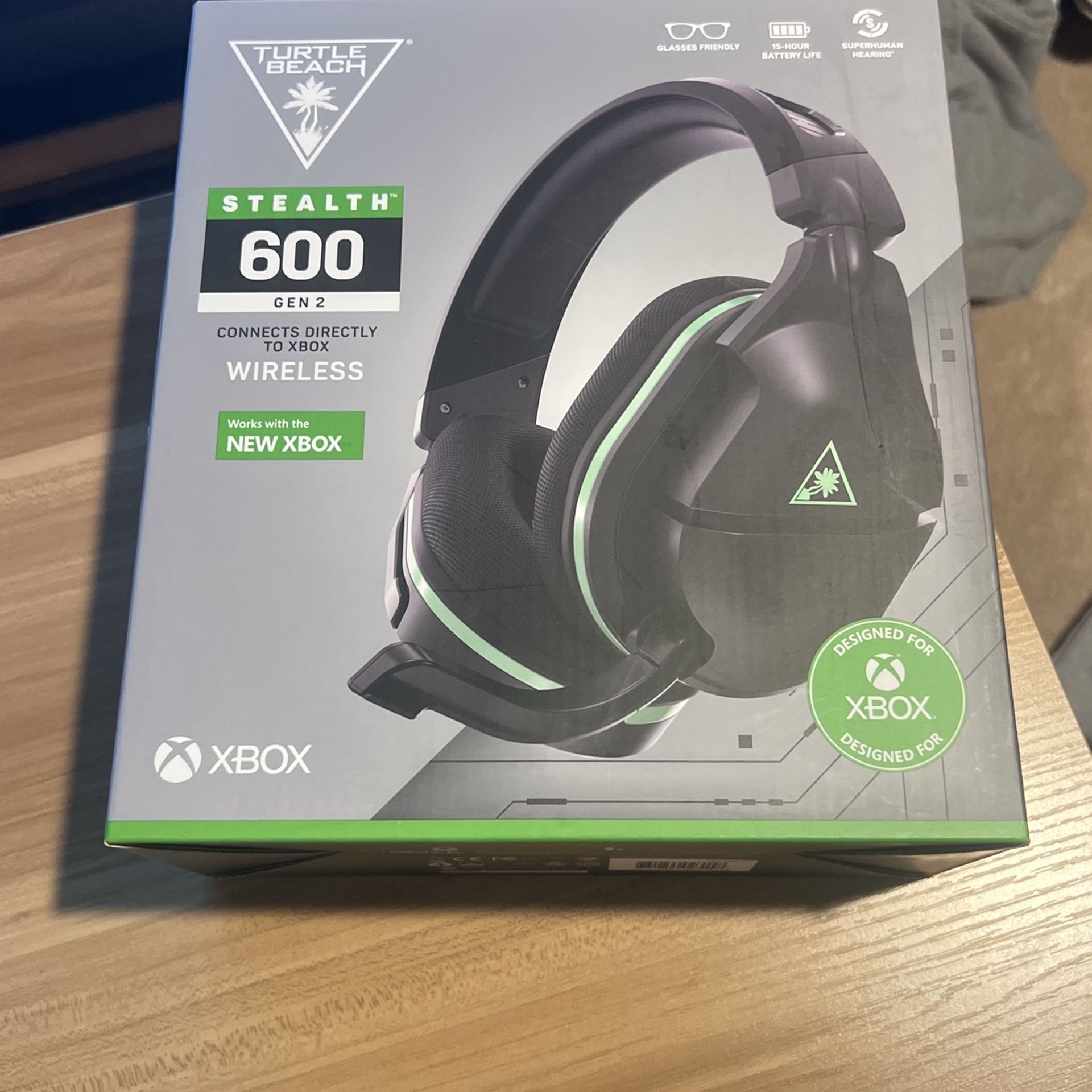 brand new turtle beach wireless xbox headset 