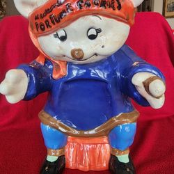 Fortune Cookie Jar Madame Zeldas Fortune Cookies..missing Bowl