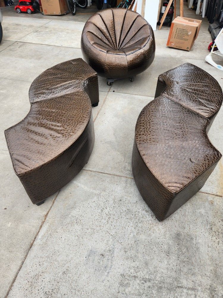 Unique Ottoman Set - Italy 2000