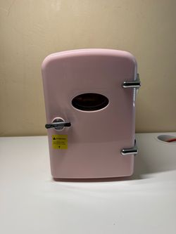 Brand New Portable Mini Fridge (Pink) – Compact Refrigerator