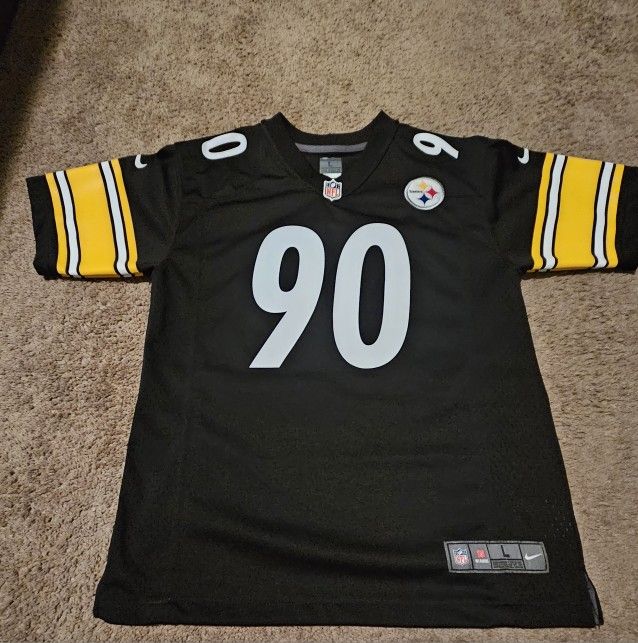 T.J. Watt Pittsburgh Steelers Nike Youth Game Jersey - Black