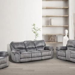 91" Motion Reclining Sofa Set