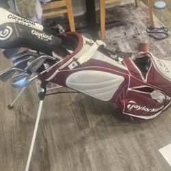 Golf Clubs And Bag