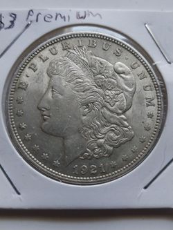 1921 Morgan Silver Dollar Coin