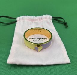 Kate Spade Yellow and Gold Bangle