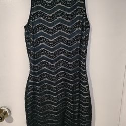 Navy Lace Dress