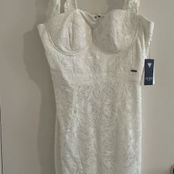 White Guess Dress