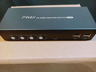 4K KVM Switch 4/2