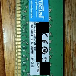 Crucial 16GB DDR4-2133 Desktop Memory