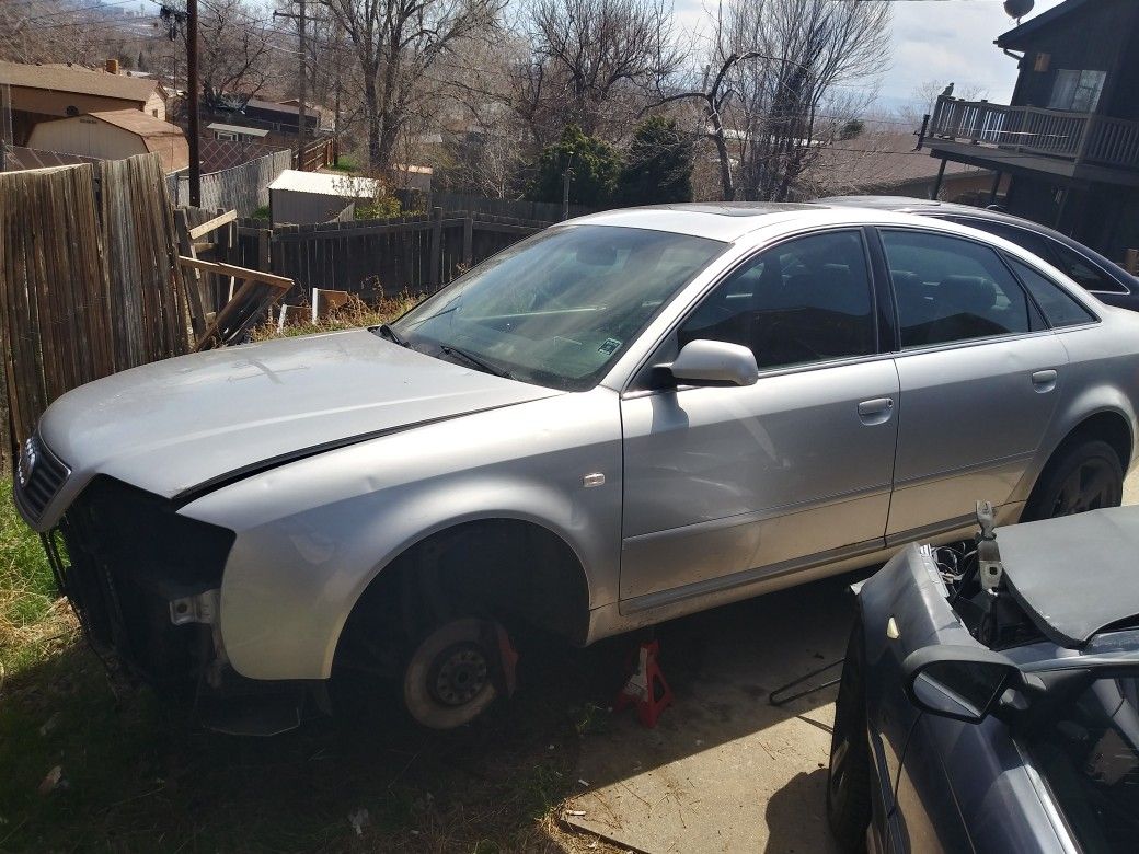 2001 audi a6 2.7t parting out