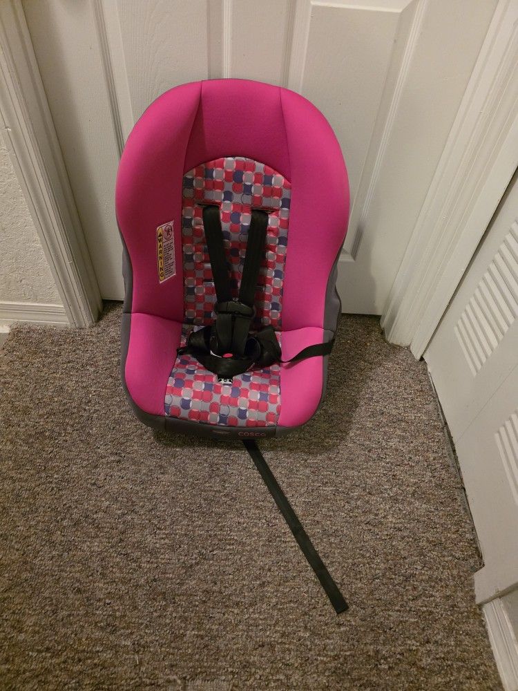 Pink Car Seat