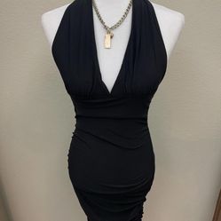 Black Halter Dress