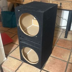 Subwoofer Box Two 12’s 
