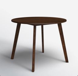 Aquin Round Solid Wood Base Dining Table