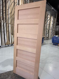 5 panel fir shaker door