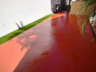 Color Sealer And Artificial Grass