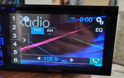 Pioneer Double Din CD Dvd And Bluetooth