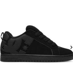 Men's Black DC Skate Shoes For Sale