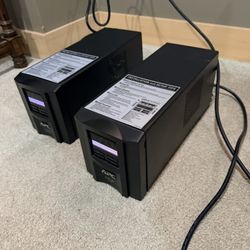 UPS backup (requires 2-12v Batteries)