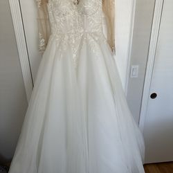 Ball Gown a Line Wedding Dress 