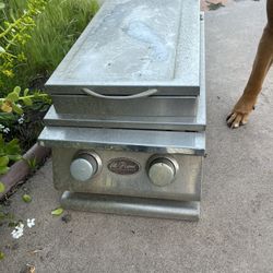 Cal flame Double Burner And Double Drawer