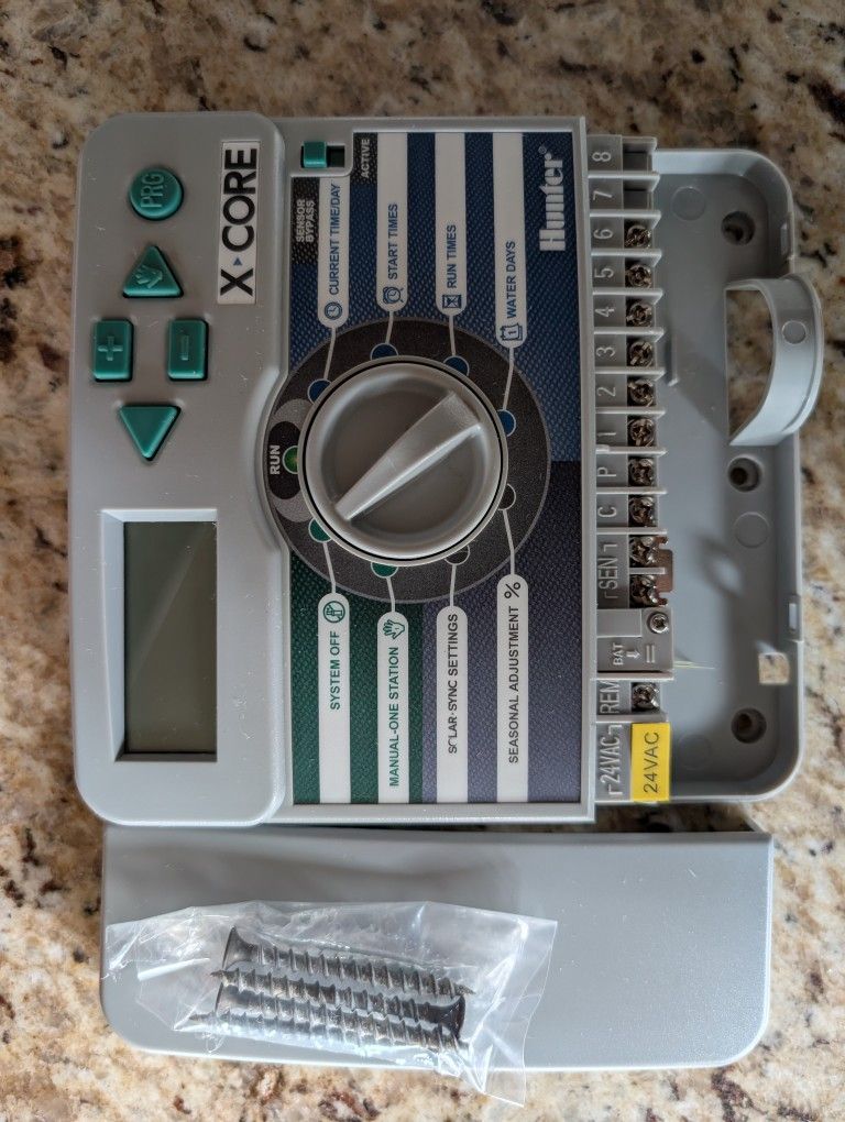 Hunter Sprinkler XC600i Controller Timer 6 Zone