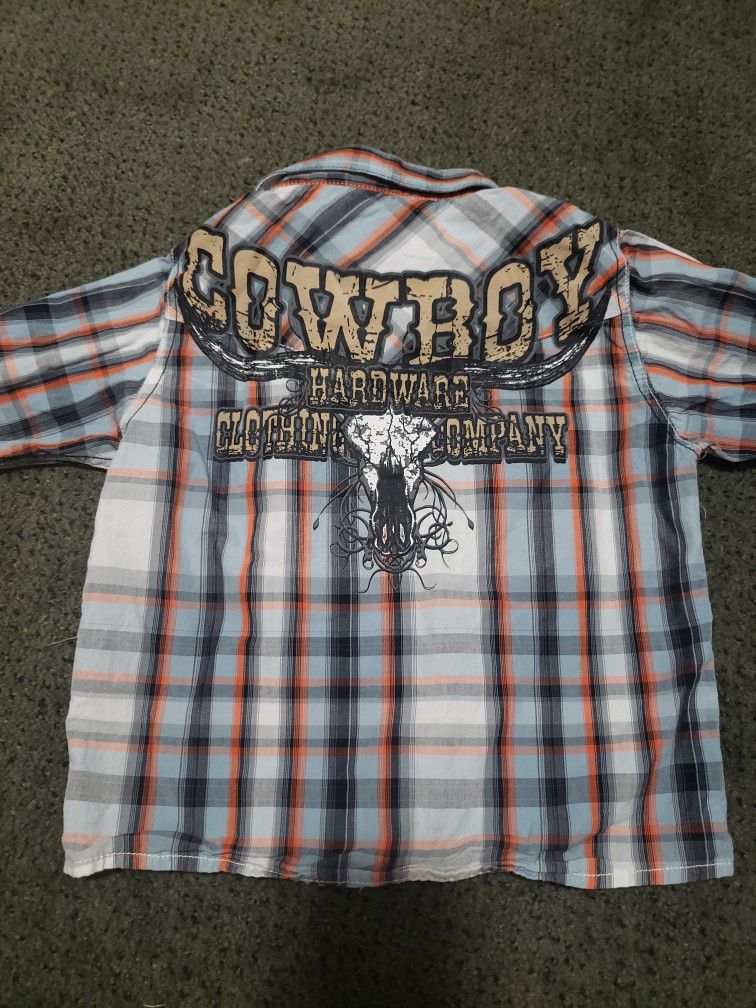 2T Cowboy Dress Shirt