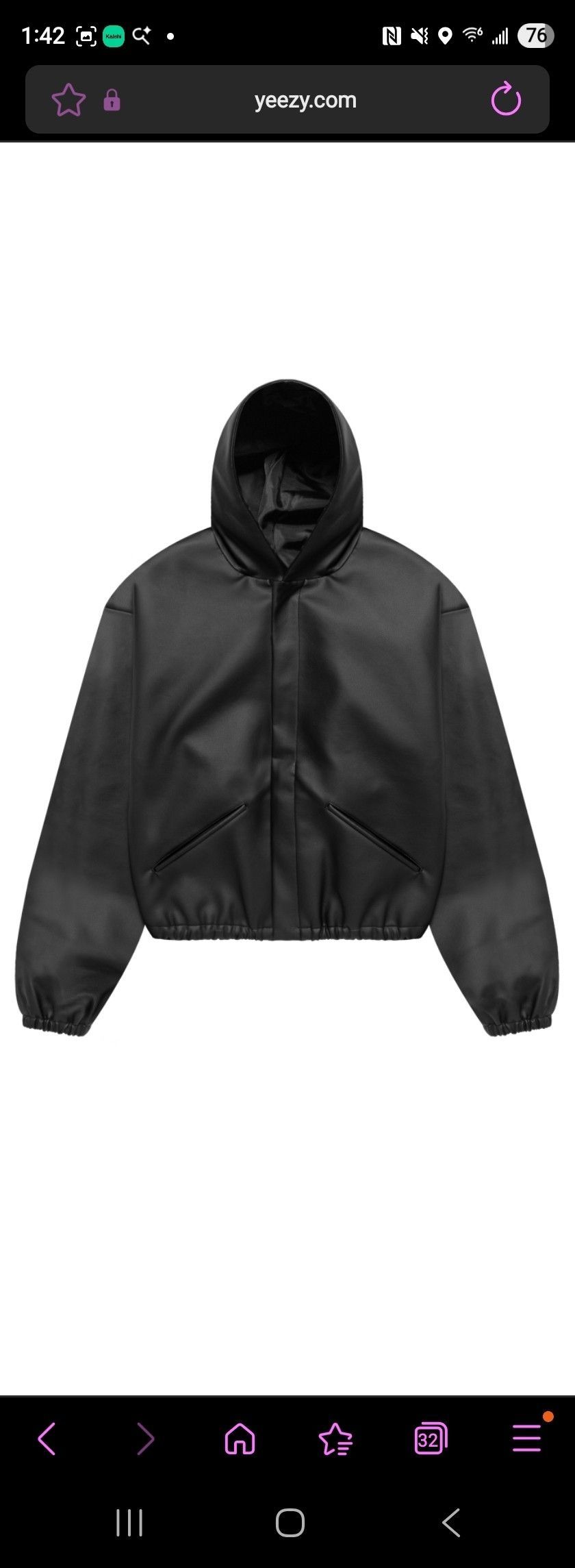 Yeezy JC-01 Jacket SIZE 3