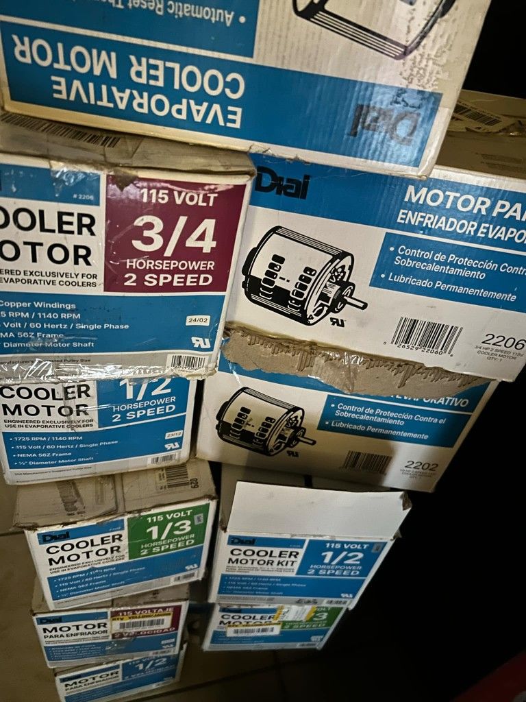 Swamp Cooler Motors 3 Sizes