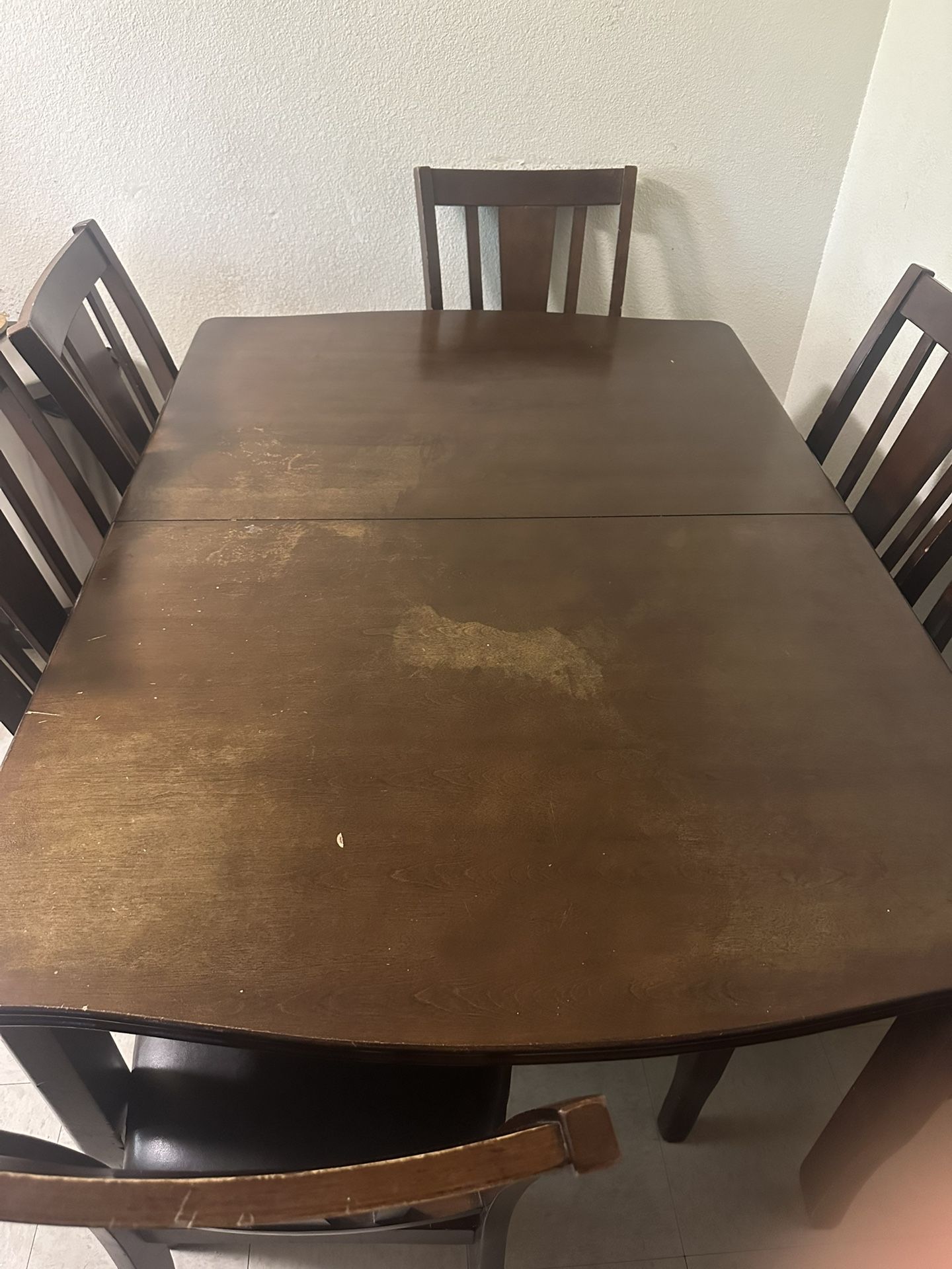 Wood Brown Dinning Table