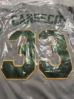 Oakland A’s. Canseco #33 New Jersey Medium 