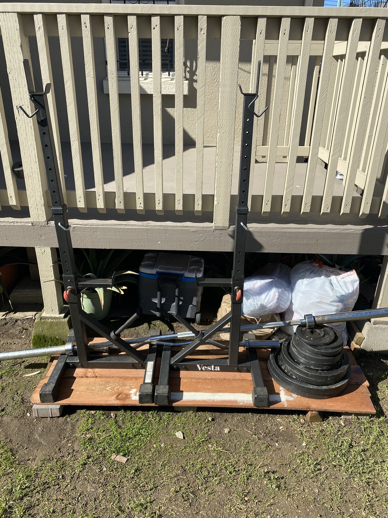 Olympic Barbell And Weights