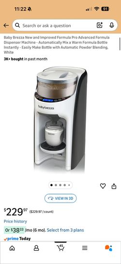 Baby Brezza Formula Maker