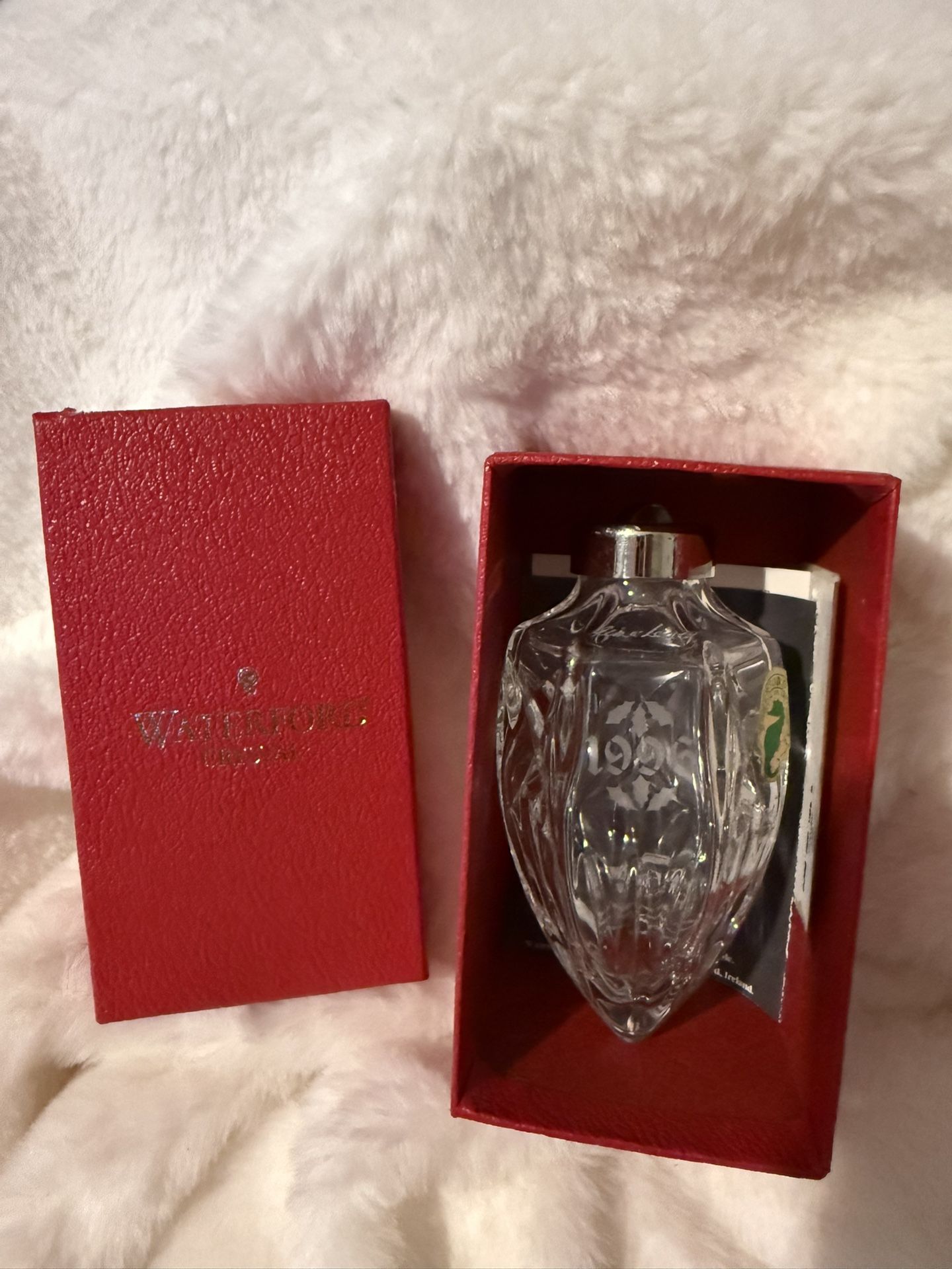 1996 Waterford Crystal Ornament
