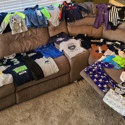 Seattle Sports Clothing Lot For Infant To Toddler Boy