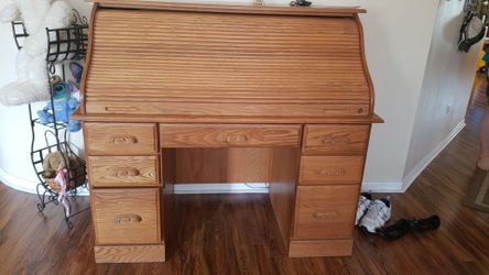 Oak desk