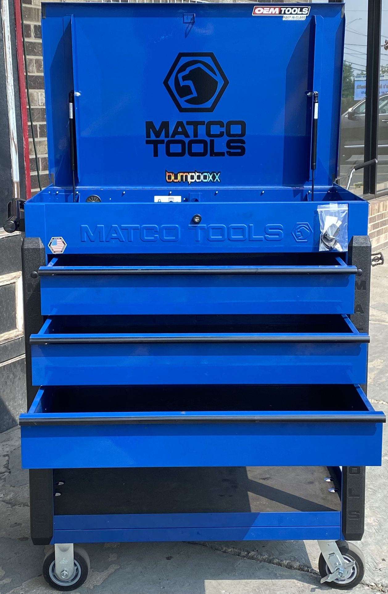 Matco JSC453 Rolling Toolbox Tool Chest w/Keys - Blue