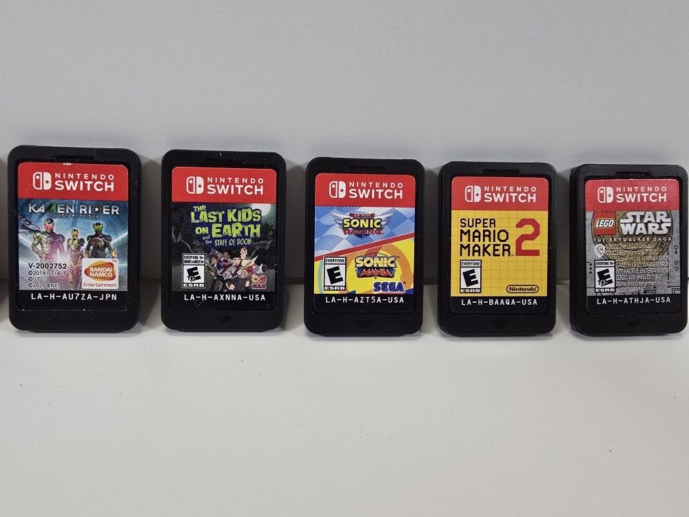 Nintendo Swich games varios $180