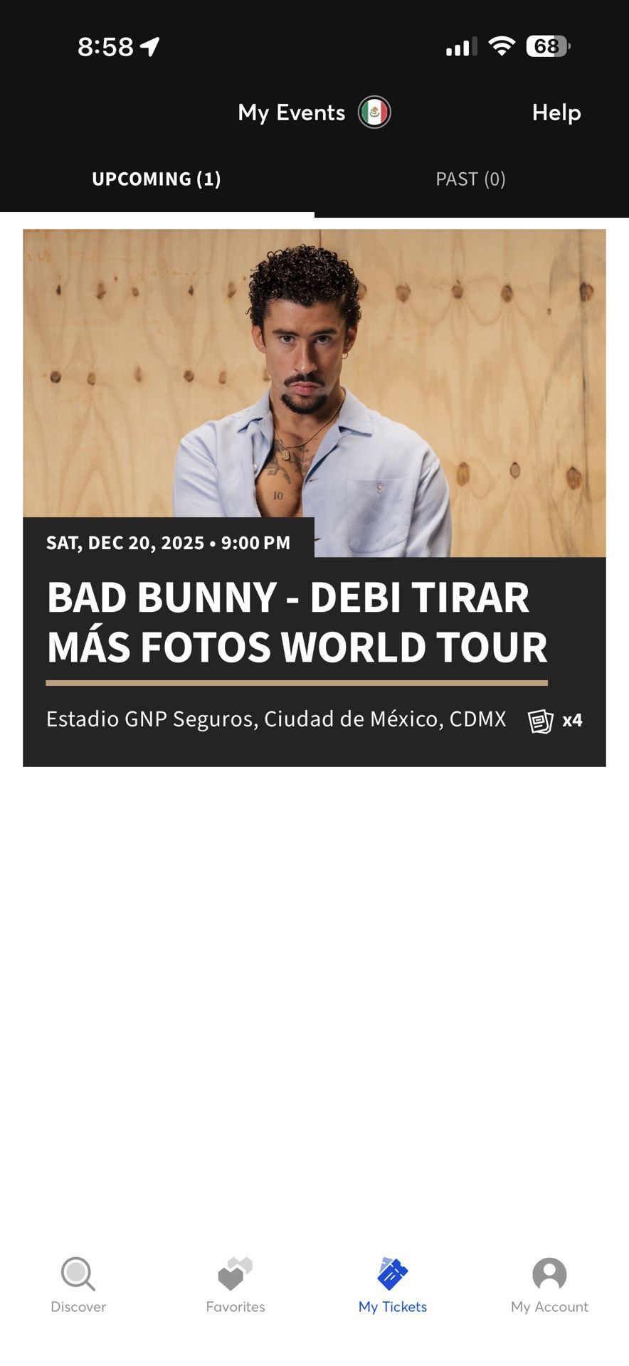 BAD BUNNY - DEBI TIRAR MAS FOTOS WORLD TOUR 