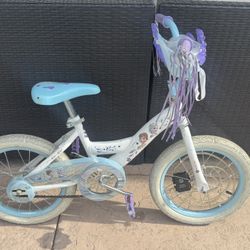 Anna & Elsa Girls Bike