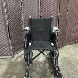 Medline Comfortable Folding Wheelchair – 16 Inch Seat – Brand New -$130