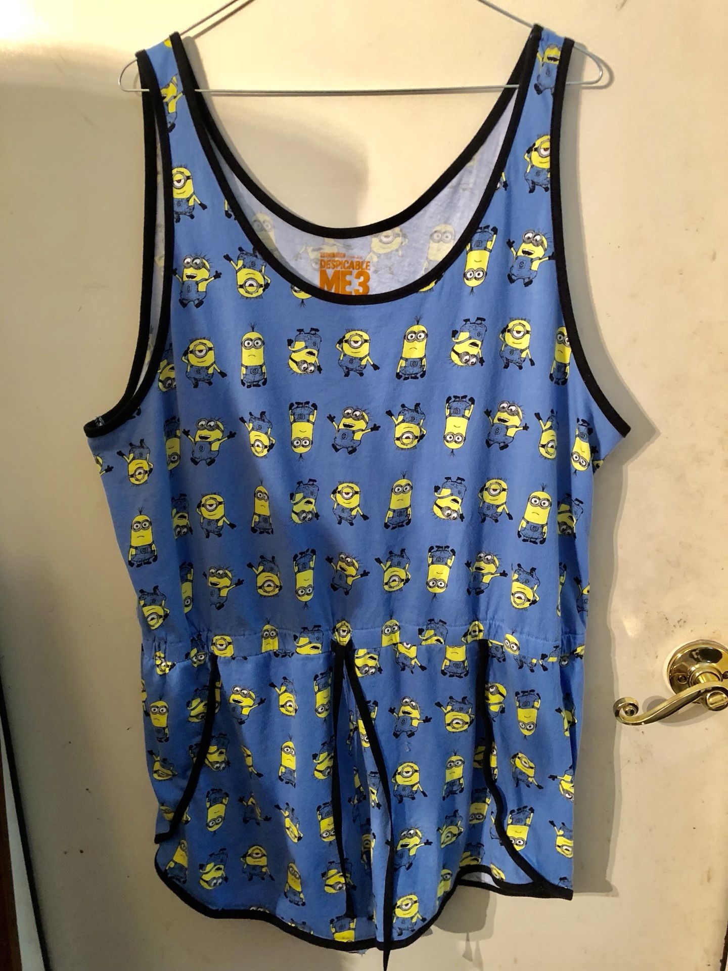 Despicable me 3 jumper pajamas 3X