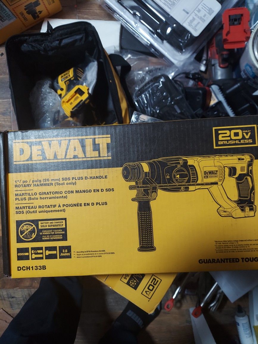 Dewalt Hammer Dril Rotary SDS 1" Brushless 20v (Tool Only)