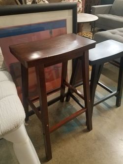 Wood stools