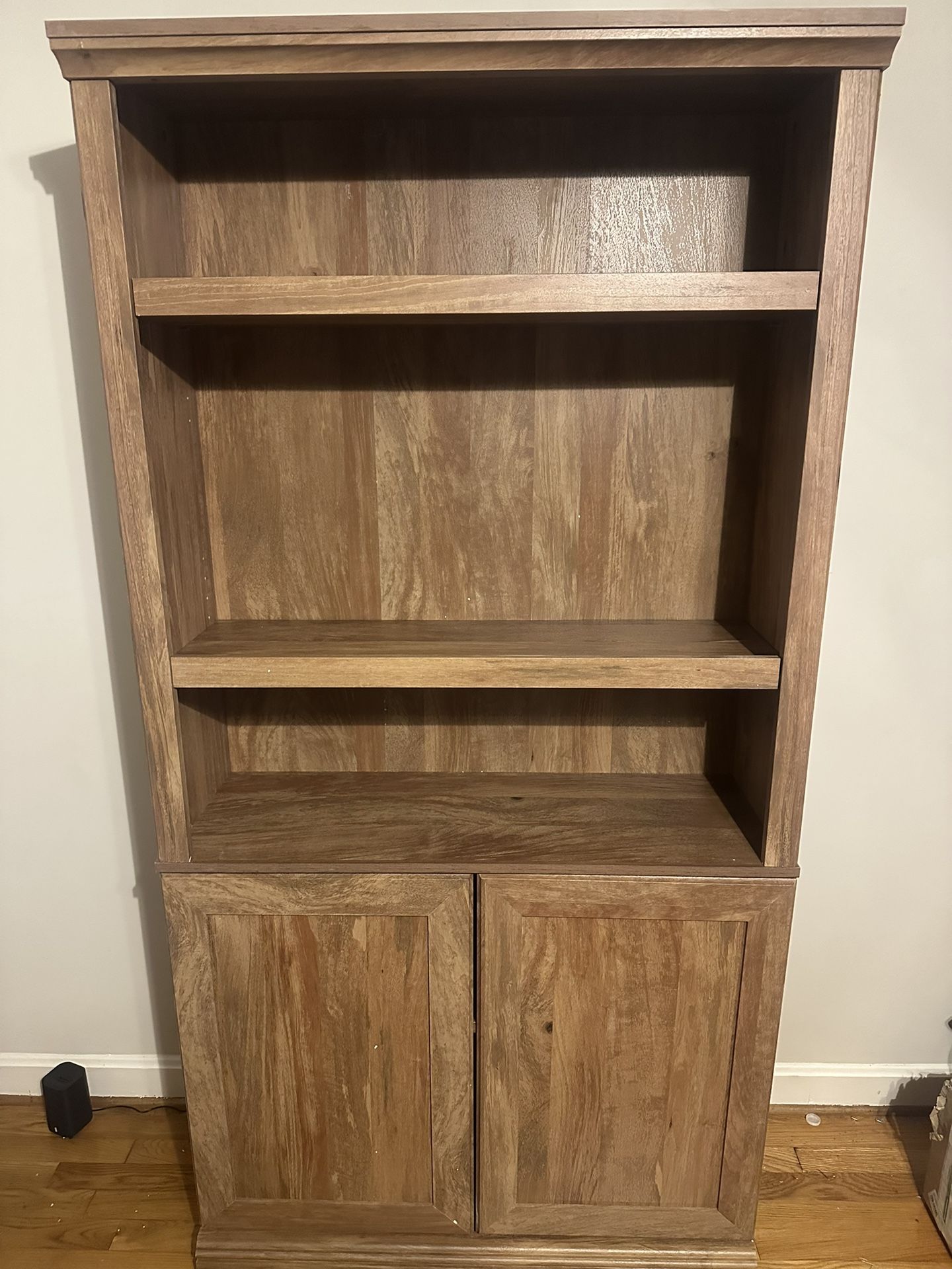 Sindoori Mango 5-Shelf Bookcase with Doors