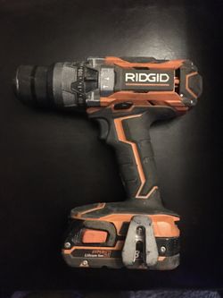 Ridgid 18v Brushless Cordless Drill