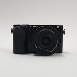 Sony Alpha A6100 24.2MP Mirrorless Digital Camera w/ 16-50 OSS II Lens