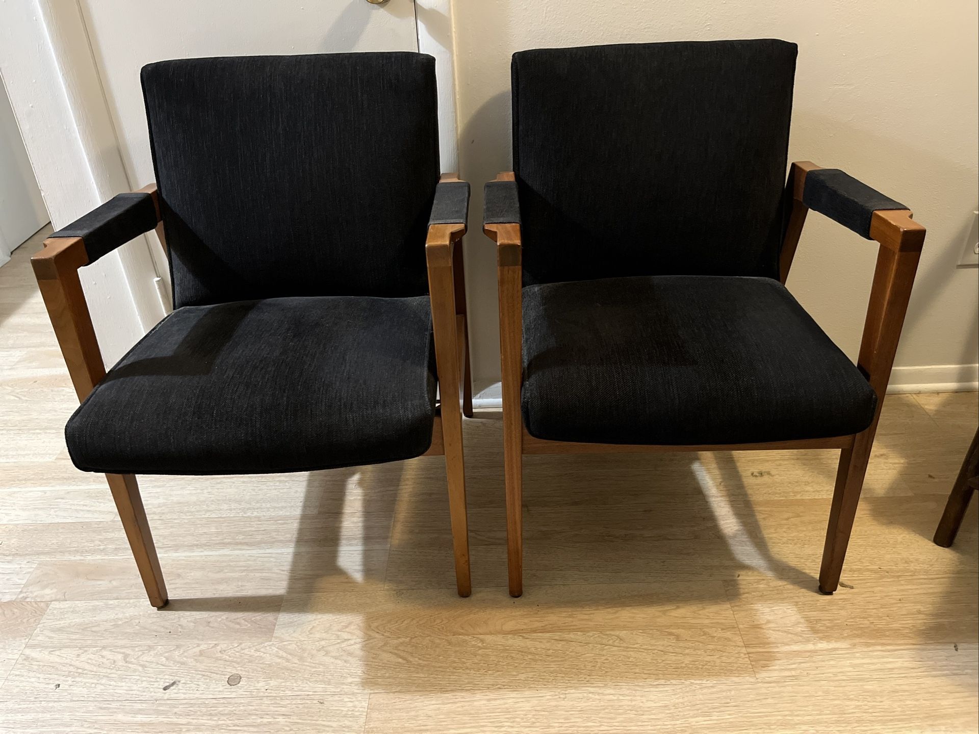 Vintage Waiting Room Chairs