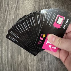 SIM Cards T-Mobile bulk brand new